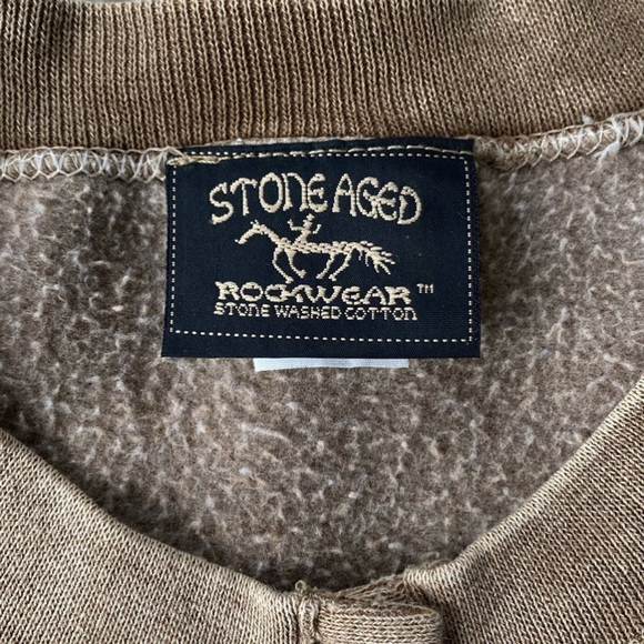 1990’S vintage stone aged rockwear cardigan - Picture 8 of 9